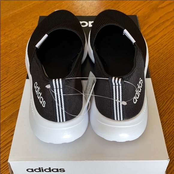 Adidas Women Cloudfoam Lite Racer Slip-on Sneakers - Picture 7 of 11